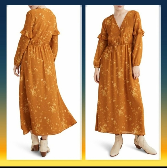 NWT Madewell long sleeve dress - Picture 2 of 4
